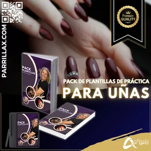 Imagen de portada para Curso online PACK DE PLANTILLAS de practica para uñas