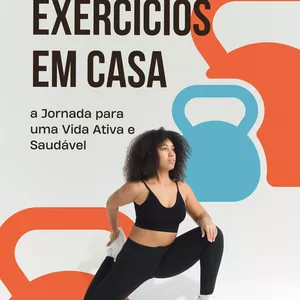 Imagem de capa para o Ebook E-book - Exercício em Casa