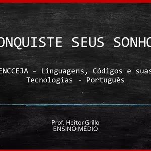 Imagem principal do produto Linguagens, Códigos e Suas Tecnologias - CONTEÚDO COMPLETO - ENCCEJA - Ensino Médio
