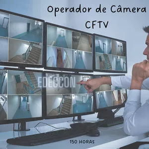 Imagem de capa para o Ebook Operador de CFTV