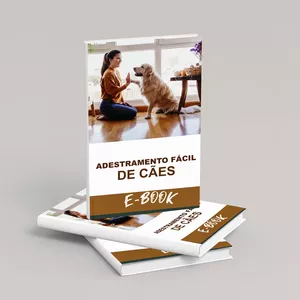 Imagem de capa para o Ebook ADESTRAMENTO FÁCIL PARA CÃES