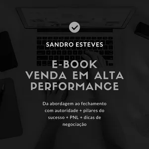 Imagem de capa para o Ebook Venda em Alta Performance.