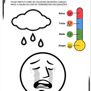 Imagem de capa para o Ebook ATIVIDADES DE EDUCAÇÃO EMOCIONAL – Pintando as Emoções