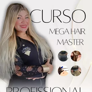 Imagem do curso Master em mega hair 