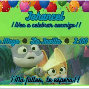 Imagen de portada para Ebook Invitación de cumpleaños misterios de animales