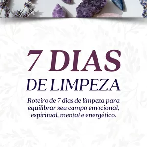 Imagem de capa para o Ebook 7 dias de limpeza