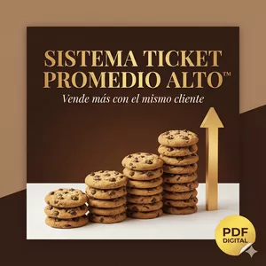 Imagen de portada para Curso online Sistema Ticket Promedio Alto™ (vende más con el mismo cliente)
