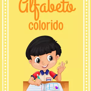 Imagem de capa para o Ebook ALFABETO COLORIDO