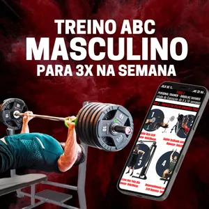 Imagem de capa para o Curso online TREINO ABC MASCULINO PARA 3X NA SEMANA 