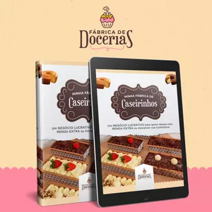 Imagem de capa para o Ebook Ebook Fábrica de Caseirinhos