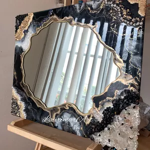 Imagen de portada para Curso online Diseño de espejos con resina y cuarzos