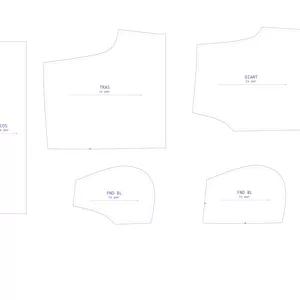 Imagem de capa para o Curso online MOLDE BASE: SHORTS [Feminino, Sem gradação] 