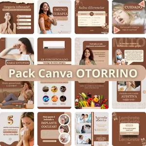 Imagem do curso Canva OTORRINOLARINGOLOGIA
