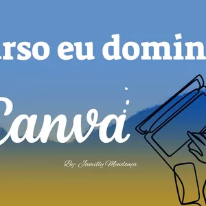 Imagem de capa para o Curso online Eu domino Canva