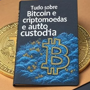 Imagem de capa para o Ebook Tudo Sobre Bitcoin, Criptos e Auto Custódia 