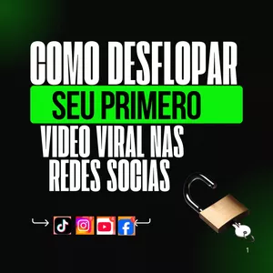 Imagem de capa para o Ebook Viralizar vídeos nas Redes Sociais 