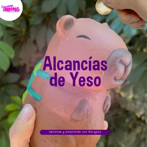 Imagen de portada para Curso online Crea Alcancías de Yeso desde Cero: Curso Completo para Emprender o Crear