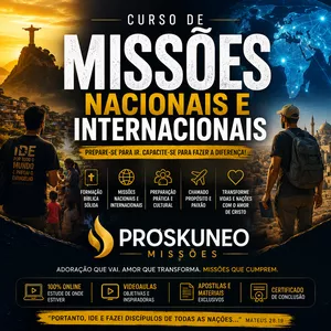 Imagem do curso CURSO DE MISSÕES NACIONAIS E INTERNACIONAIS