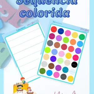 Imagem de capa para o Ebook Jogo Sequência das Cores