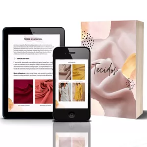 Imagem principal do produto E-BOOK DE TECIDOS - Malha e Plano