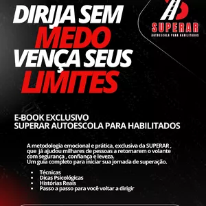 Imagem de capa para o Ebook Dirija sem medo... Supere seus limites -Victor Tagliatti 
