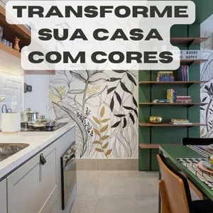 Imagem de capa para o Ebook TRANSFORME SUA CASA COM CORES