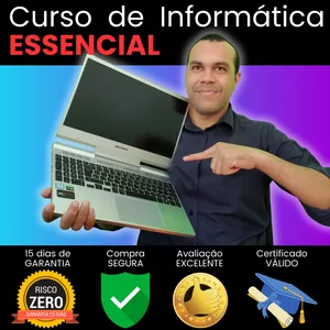Imagem de capa para o Curso online Curso Computador Dominado ESSENCIAL