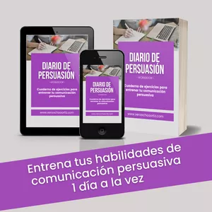 Imagen de portada para Ebook Diario de Persuasión - Workbook para entrenar tu comunicación persuasiva