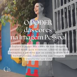 Imagem de capa para o Ebook O Poder das Cores na Imagem Pessoal
