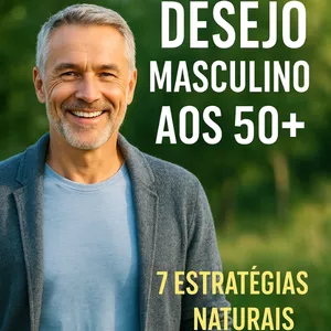 Imagem de capa para o Ebook Desejo Masculino aos 50+: 7 Estratégias Naturais Que Funcionam de Verdade