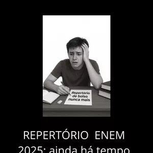 Imagem de capa para o Ebook Repertório ENEM 2025