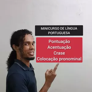 Imagem do curso Minicurso de língua portuguesa: pontuação, acentuação, crase e colocação pronominal