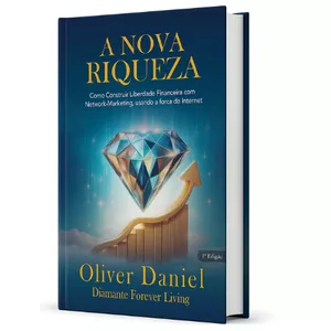 Imagem de capa para o Curso online Livro(Papel): A Nova Riqueza - Como construir liberdade financeira com a força da internet e do Network Marketing