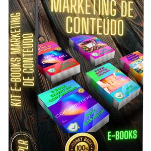 Imagem de capa para o Ebook E-BOOKS (MARKETING DE CONTEÚDO + DIETA E EMAGRECIMENTO)