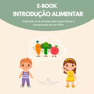 Imagem de capa para o Ebook Ebook Introdução Alimentar 