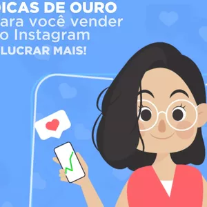 Imagem de capa para o Ebook 12 passos para você turbinar seu Instagram