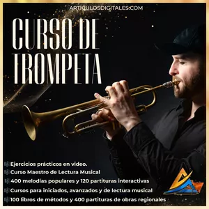 Imagen de portada para Curso online Curso de Trompeta 