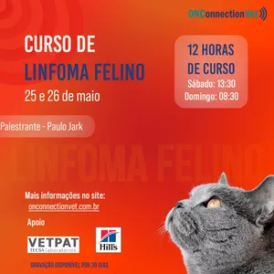 Imagem de capa para o Curso online Curso de Linfoma Felino