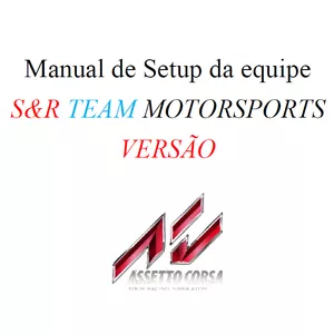 Imagem de capa para o Ebook Manual de Setup Assetto Corsa - Guia de Setup Assetto Corsa 