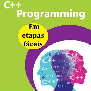 Imagem de capa para o Ebook Programação C++ em passos fáceis Em etapas fáceis 