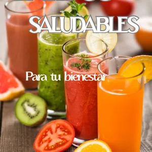Imagen de portada para Ebook Bebidas saludables para ti bienestar 