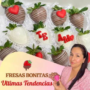 Imagen de portada para Curso online 😍🍓🍫Fresas Bonitas para Trabajar desde Casa🏡