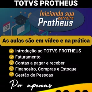 Imagem de Curso TOTVS PROTHEUS  criado por Jose na hotmart