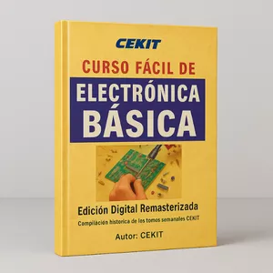 Imagen de portada para Ebook Curso Fácil de Electrónica Básica — Colección Histórica CEKIT