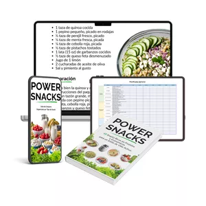 Imagen de portada para Curso online POWER SNACKS: 60 Snacks Ricos en Proteína, para un Estilo de Vida Activo.