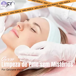 Imagem de capa para o Curso online Curso de Limpeza de Pele Completa sem mistérios 