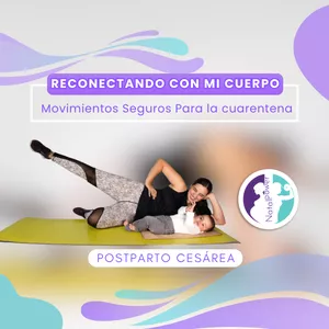 Imagen de portada para Curso online Reconectando con mi cuerpo - POST PARTO CESAREA