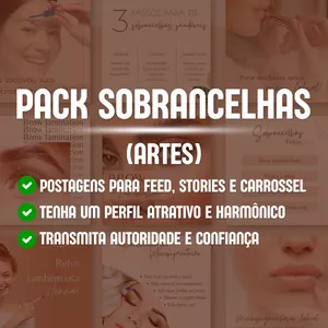 Imagem do curso Pack Sobrancelhas