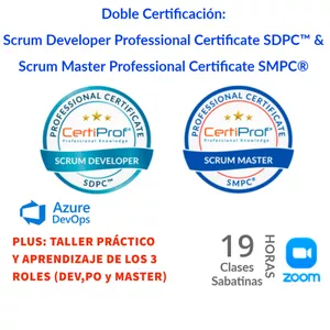 Imagen de portada para Curso online Programa Scrum  360: Scrum Developer Professional Certificate SDPC™Y Scrum Master Professional Certificate SMPC® 