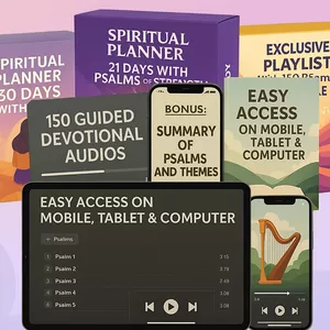 Cover image for Online course 150 Psalms in Guided Devotional Audios with Reflection, Meditation, and Praise          Ask ChatGPT